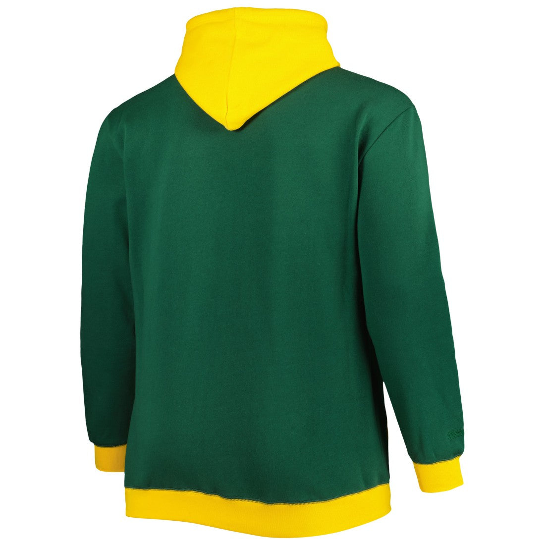 Green Bay Packers Big & Tall Big Face Pullover Hoodie - Green/Gold Hoodies