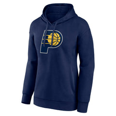 Indiana Pacers Women's Team Primary Logo Pullover Hoodie Navy outlet