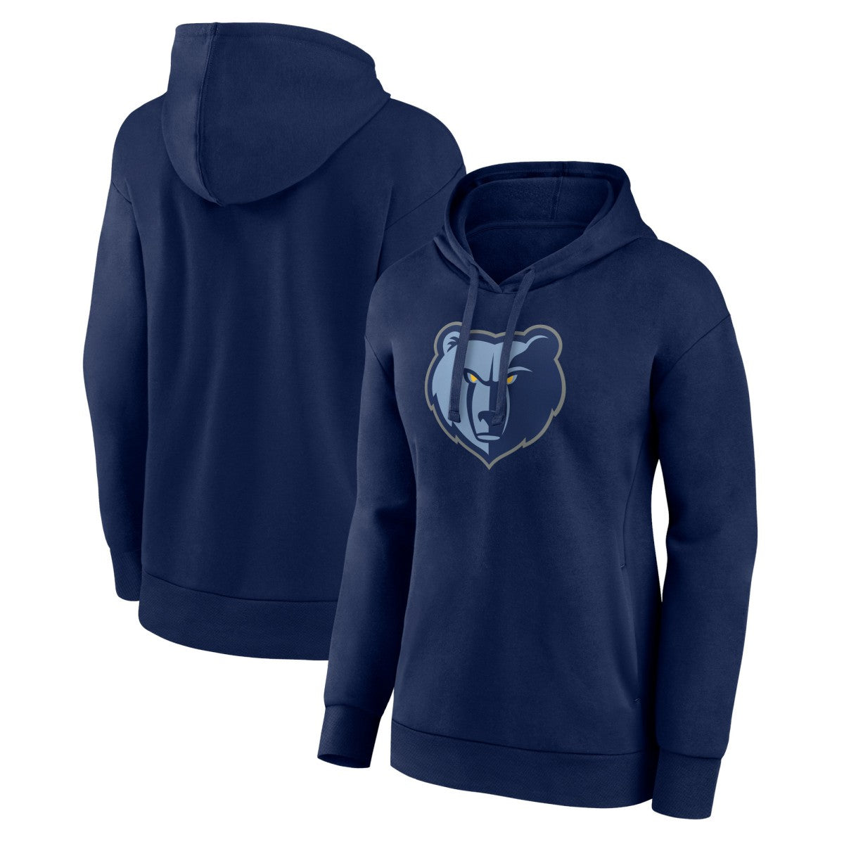 Memphis Grizzlies Women's Team Primary Logo Pullover Hoodie Navy outlet