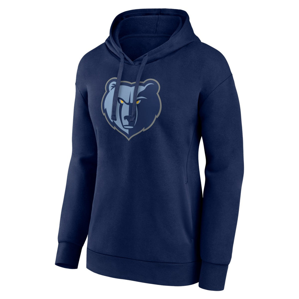Memphis Grizzlies Women's Team Primary Logo Pullover Hoodie Navy outlet