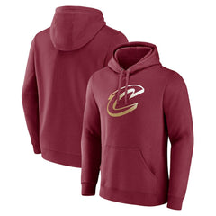 Cleveland Cavaliers Women's Gradient Logo Pullover Hoodie Wine outlet
