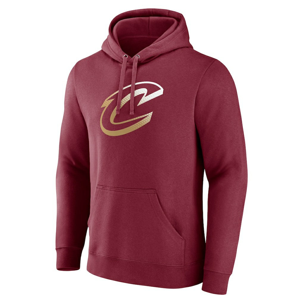 Cleveland Cavaliers Women's Gradient Logo Pullover Hoodie Wine outlet
