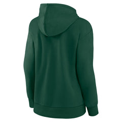 Milwaukee Bucks Women's Gradient Logo Pullover Hoodie Hunter Green