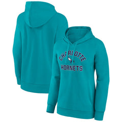 Charlotte Hornets Women's Overtime Pullover Hoodie Teal