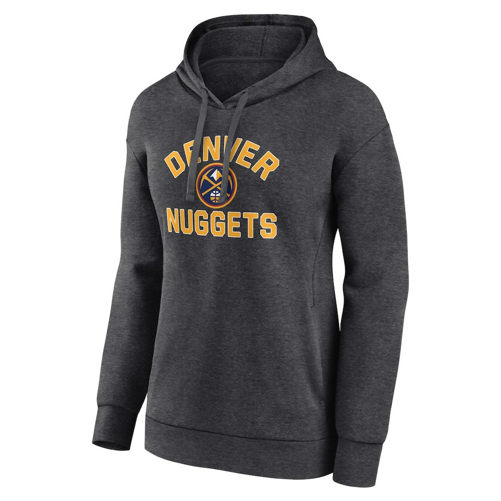 Denver Nuggets Women's Overtime Pullover Hoodie Charcoal outlet