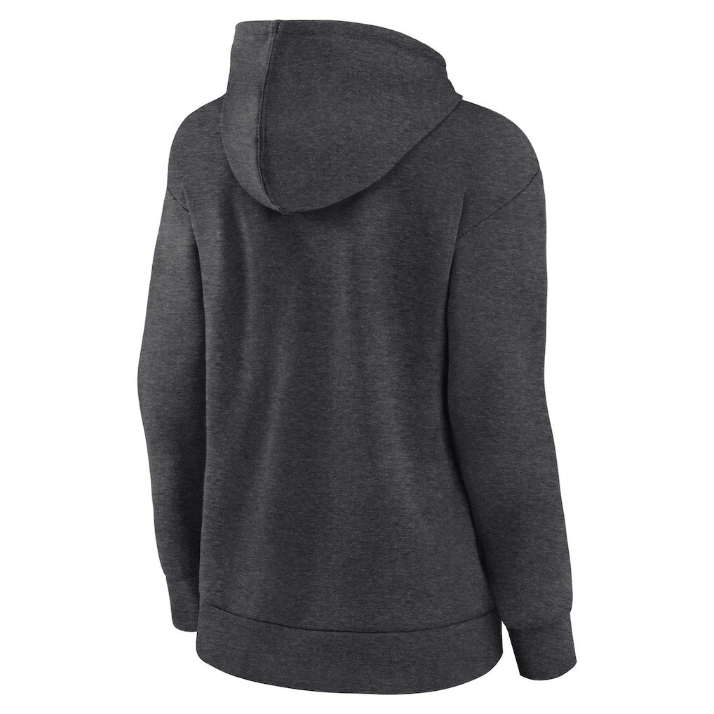 San Antonio Spurs Women's Overtime Pullover Hoodie Charcoal