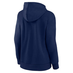 Denver Nuggets Women's Alternate Logo Pullover Hoodie Navy