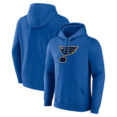 St. Louis Blues Fanatics Primary Logo Pullover Hoodie - Blue | US 5133160
