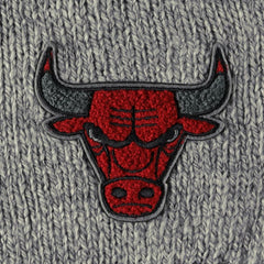 Chicago Bulls Lusso Women's Scarletts Lantern Sleeve Tri-Blend V-Neck Pullover Sweater Gray outlet