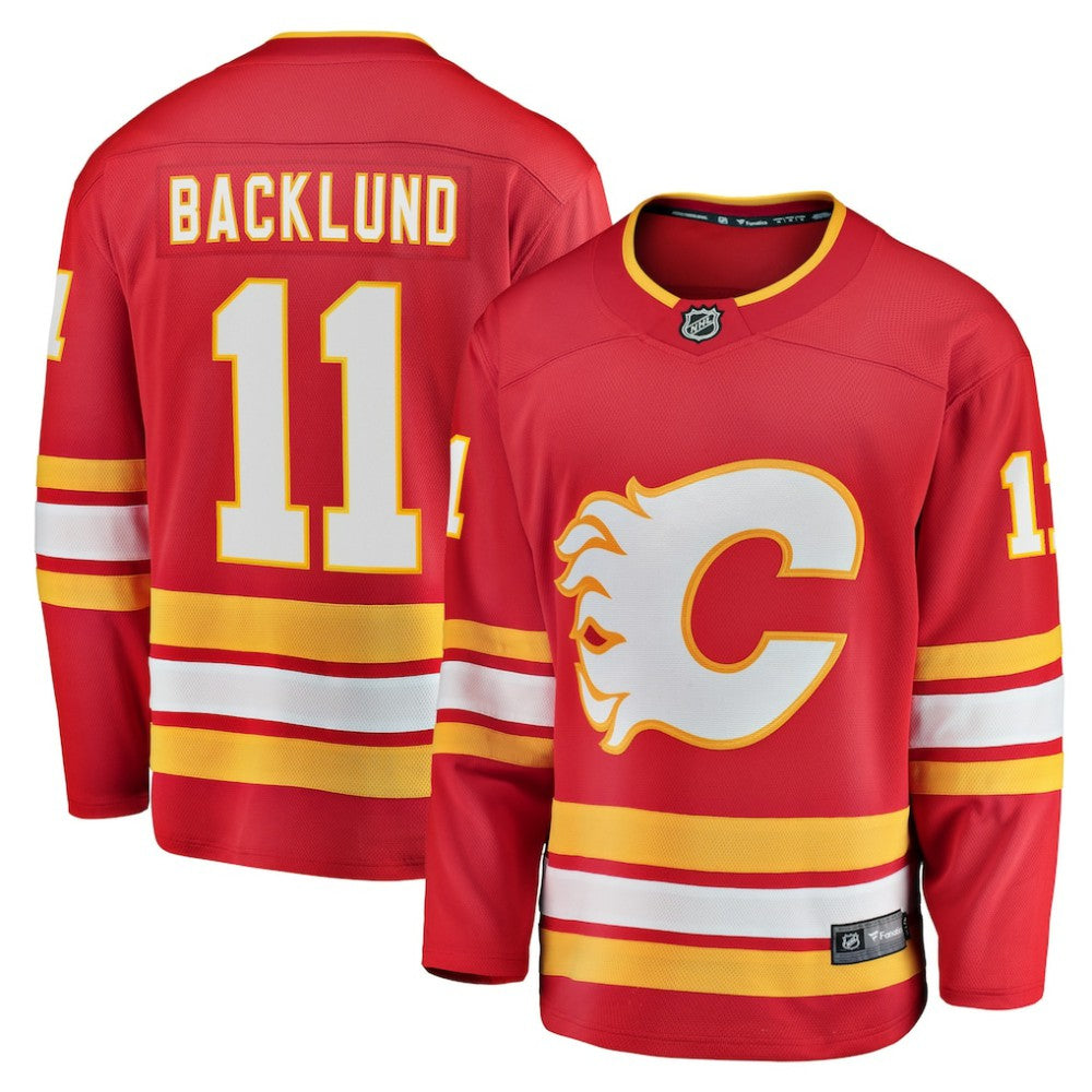 Mikael Backlund Calgary Flames Fanatics Home Breakaway Player Jersey - Red | US 5135827