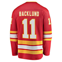 Mikael Backlund Calgary Flames Fanatics Home Breakaway Player Jersey - Red | US 5135827