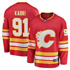Nazem Kadri Calgary Flames Fanatics Home Breakaway Player Jersey - Red | US 5135828