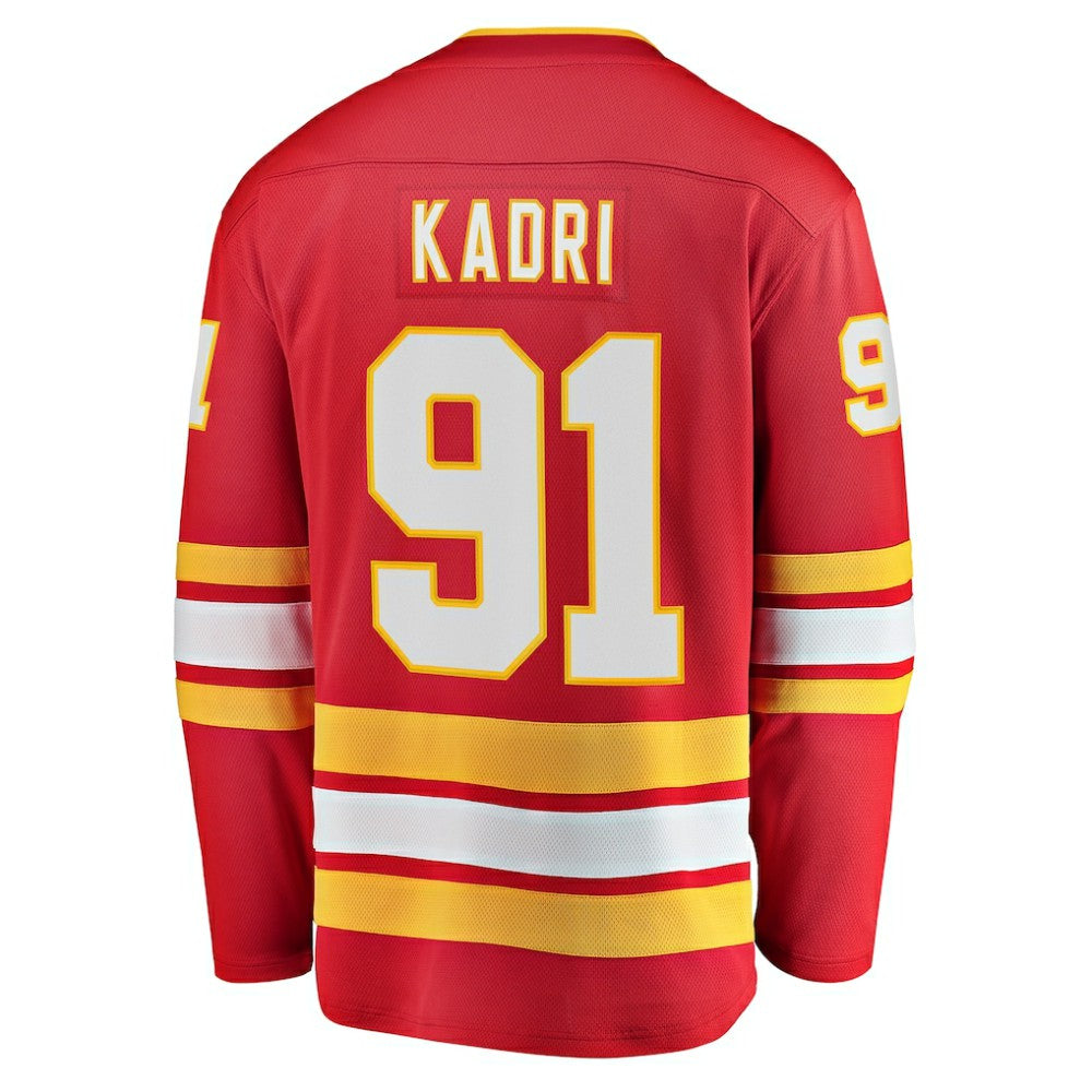 Nazem Kadri Calgary Flames Fanatics Home Breakaway Player Jersey - Red | US 5135828
