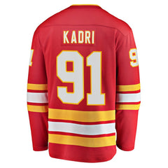 Nazem Kadri Calgary Flames Fanatics Home Breakaway Player Jersey - Red | US 5135828