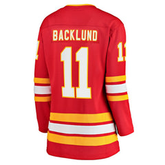 Mikael Backlund Calgary Flames Fanatics Women's Home Team Breakaway Player Jersey - Red | US 5135843