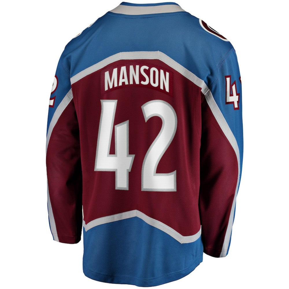 Josh Manson Colorado Avalanche Fanatics Home Breakaway Player Jersey - Burgundy | US 5135873