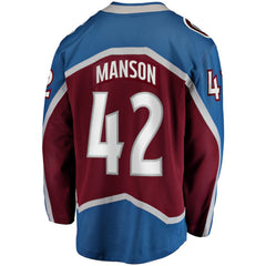 Josh Manson Colorado Avalanche Fanatics Home Breakaway Player Jersey - Burgundy | US 5135873