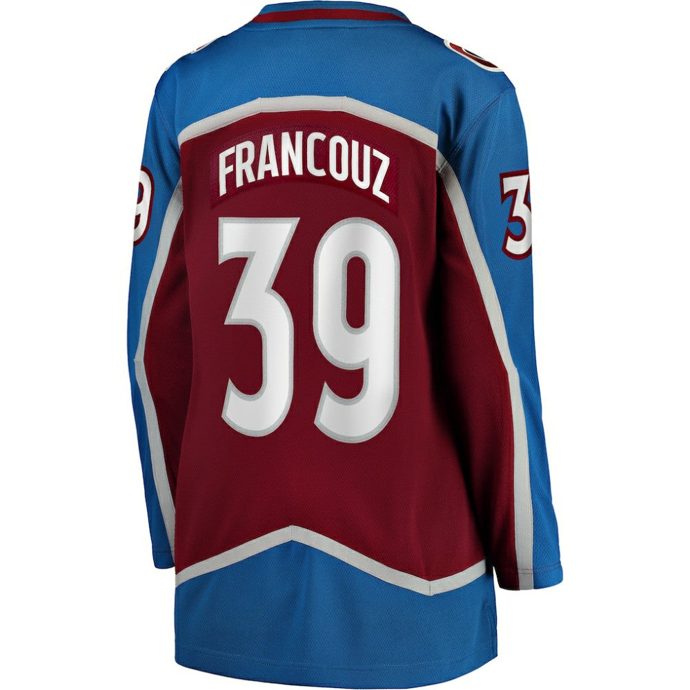Pavel Francouz Colorado Avalanche Fanatics Women's Home Breakaway Player Jersey - Burgundy | US 5135897