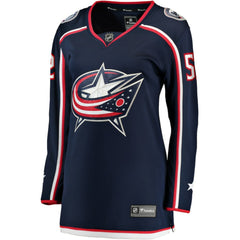 Emil Bemstrom Columbus Blue Jackets Fanatics Women's Home Breakaway Player Jersey - Navy | US 5135904