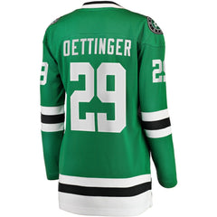 Jake Oettinger Dallas Stars Fanatics Women's Home Breakaway Player Jersey - Kelly Green | US 5135922