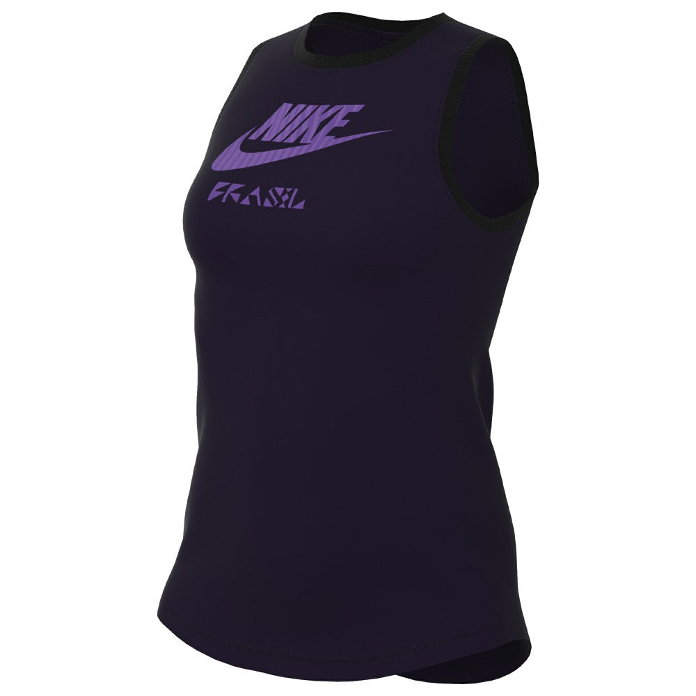 Brazil Women's National Team Women's Futura Tank Top Navy - Nike outlet