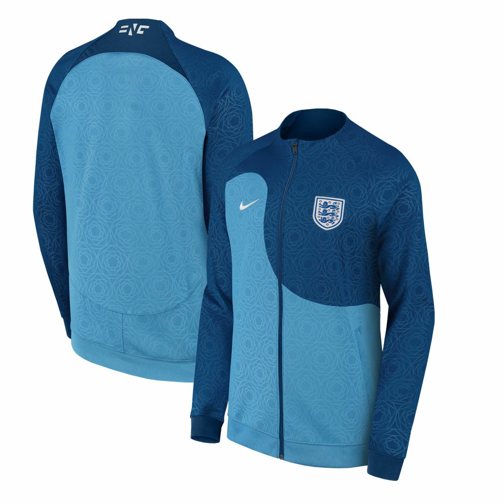 England Women's National Team Men's 2003 Academy Pro Anthem Raglan Performance Full-Zip Jacket Blue - Nike discount
