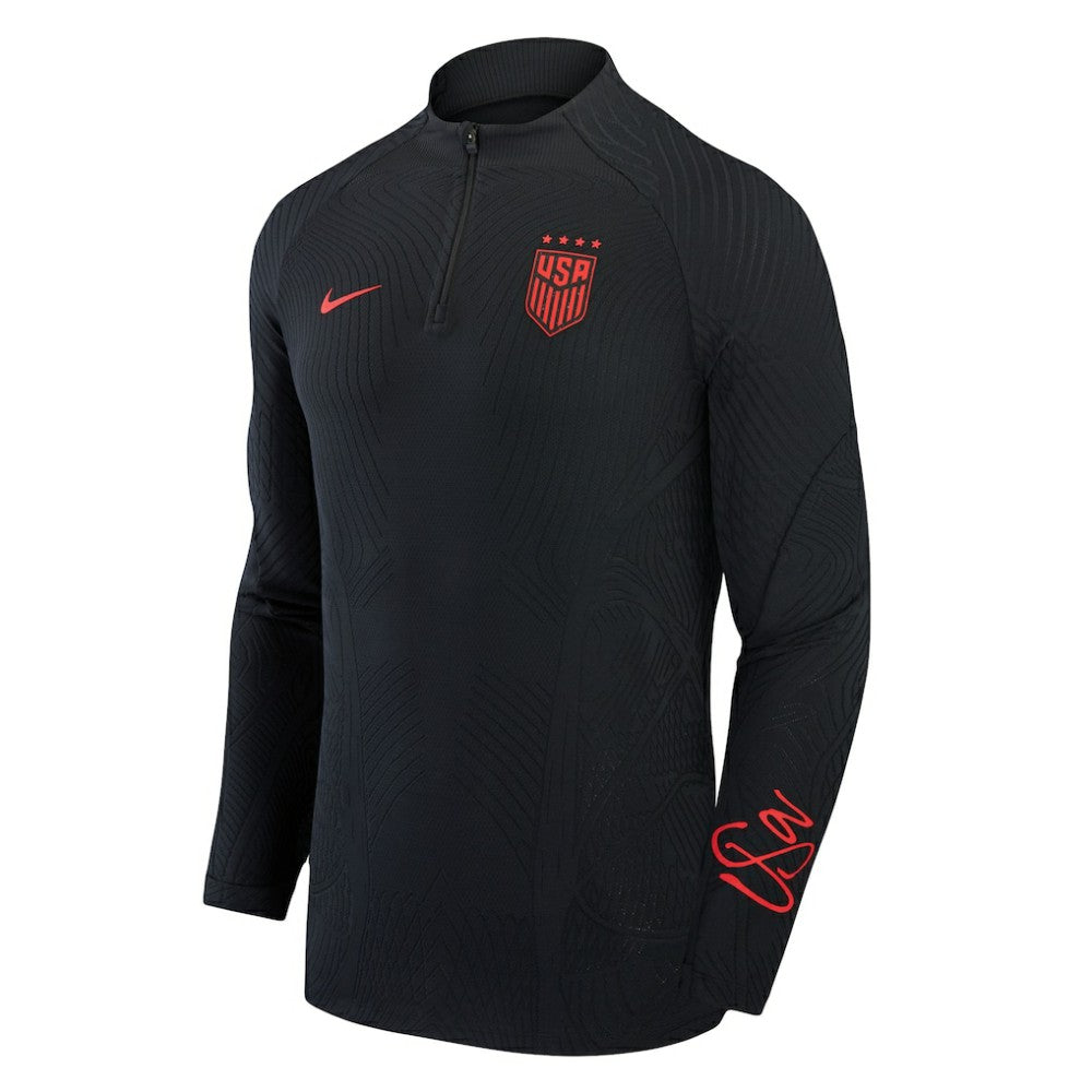 USWNT 2023 Strike Drill Performance Quarter-Zip Long Sleeve Top Black - Nike cheap