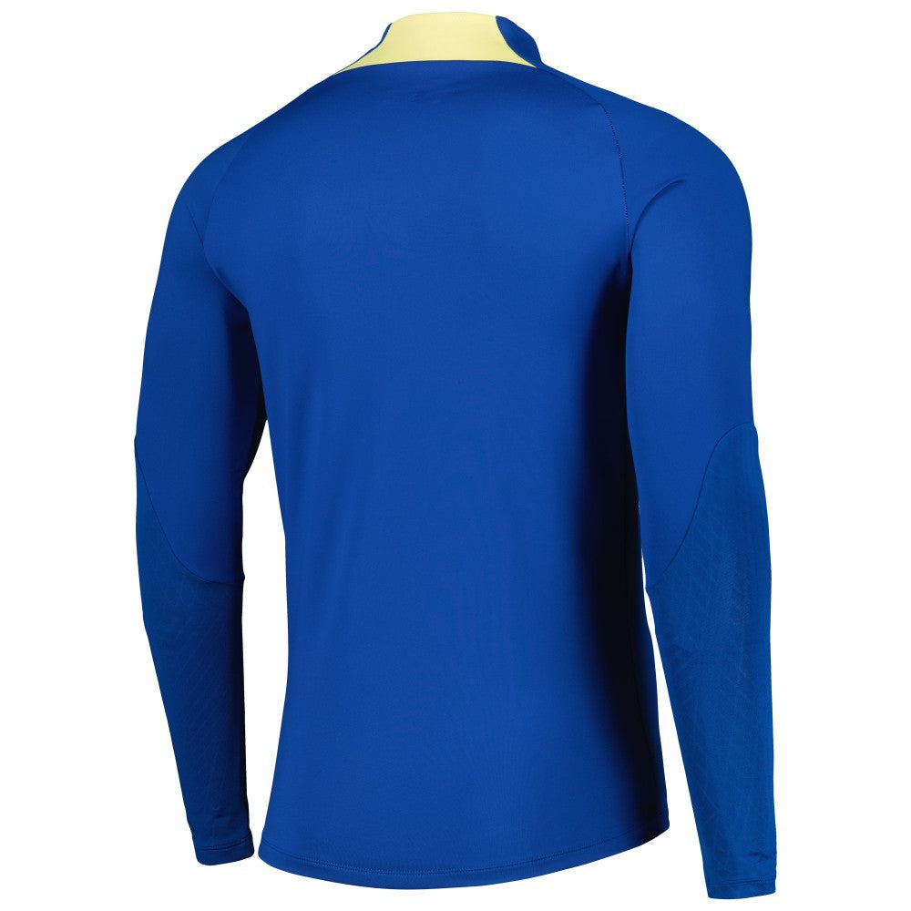 Club America Strike Drill 2023/24 Performance Quarter-Zip Long Sleeve Top Blue - Nike for sale