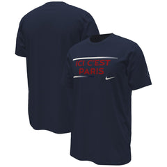 Paris Saint-Germain Verbiage T-Shirt Navy - Nike discount