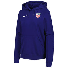 USMNT Women's Essential Raglan Pullover Hoodie Navy - Nike for sale