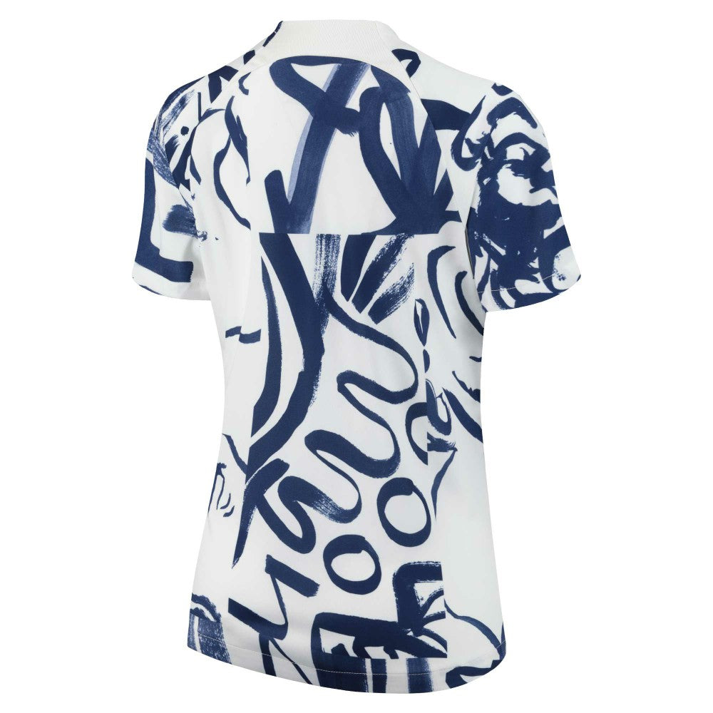 France Women's National Team Women's 2023 Pre-Match Top White - Nike on sale