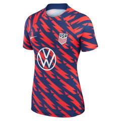 USMNT Women's 2023 Strike Drill Pre-Match Top Red - Nike for sale
