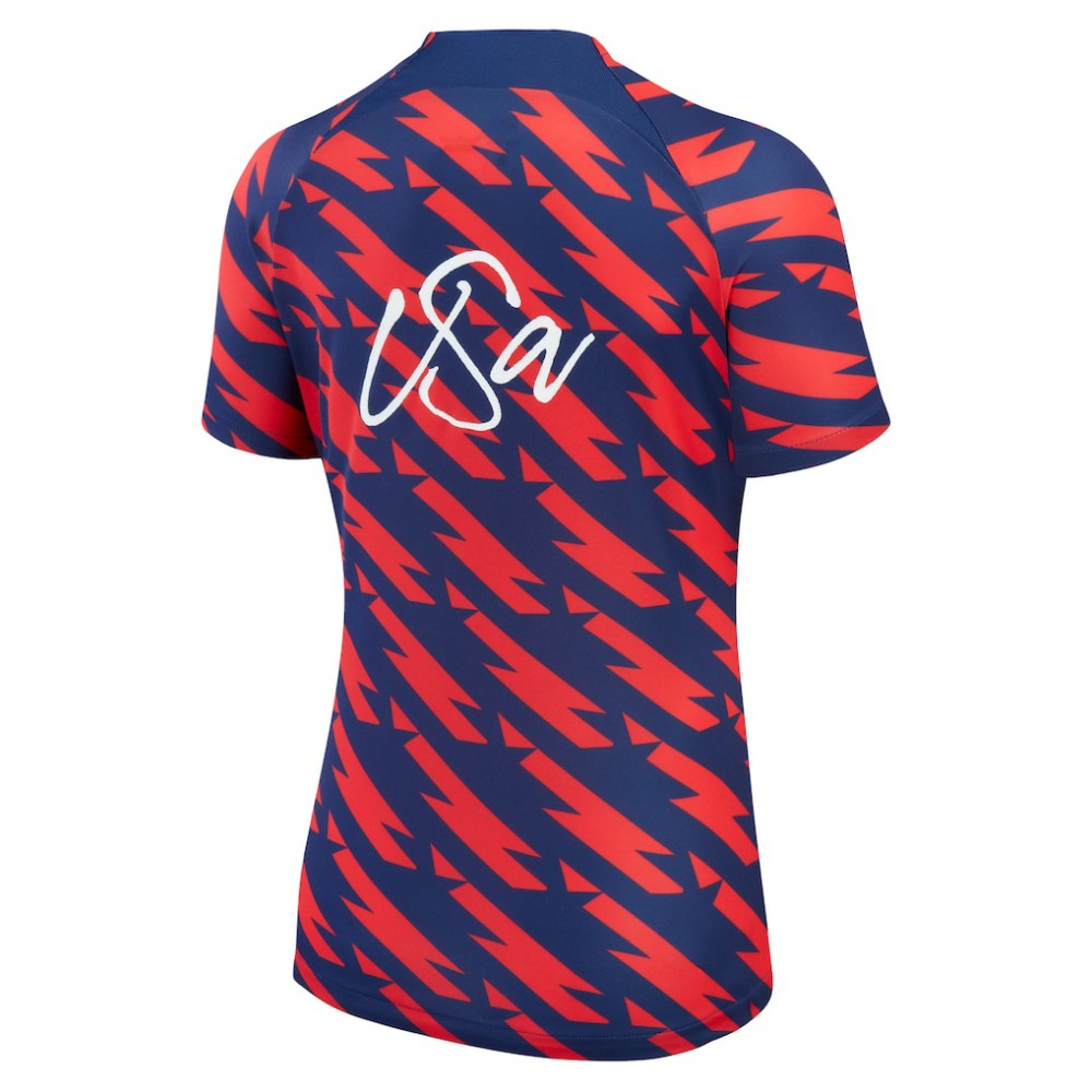 USMNT Women's 2023 Strike Drill Pre-Match Top Red - Nike for sale