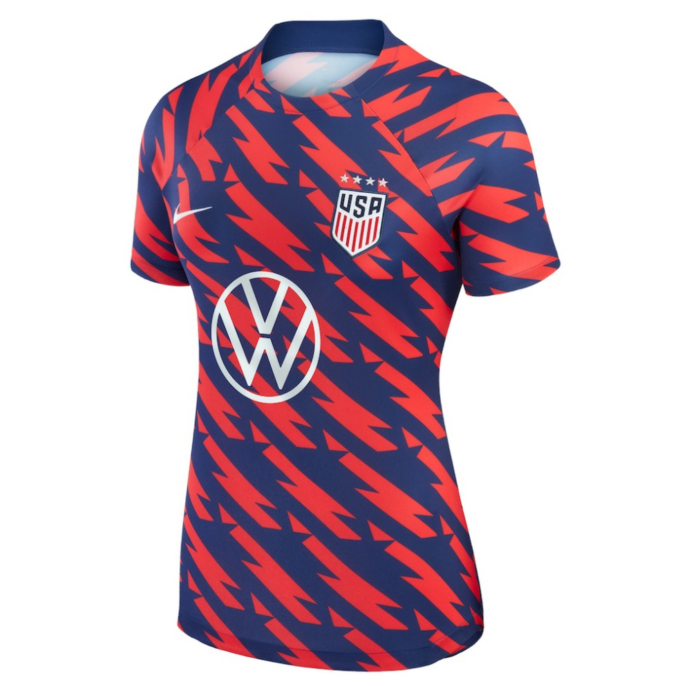 USWNT Women's 2023 Strike Drill Pre-Match Top Navy - Nike online
