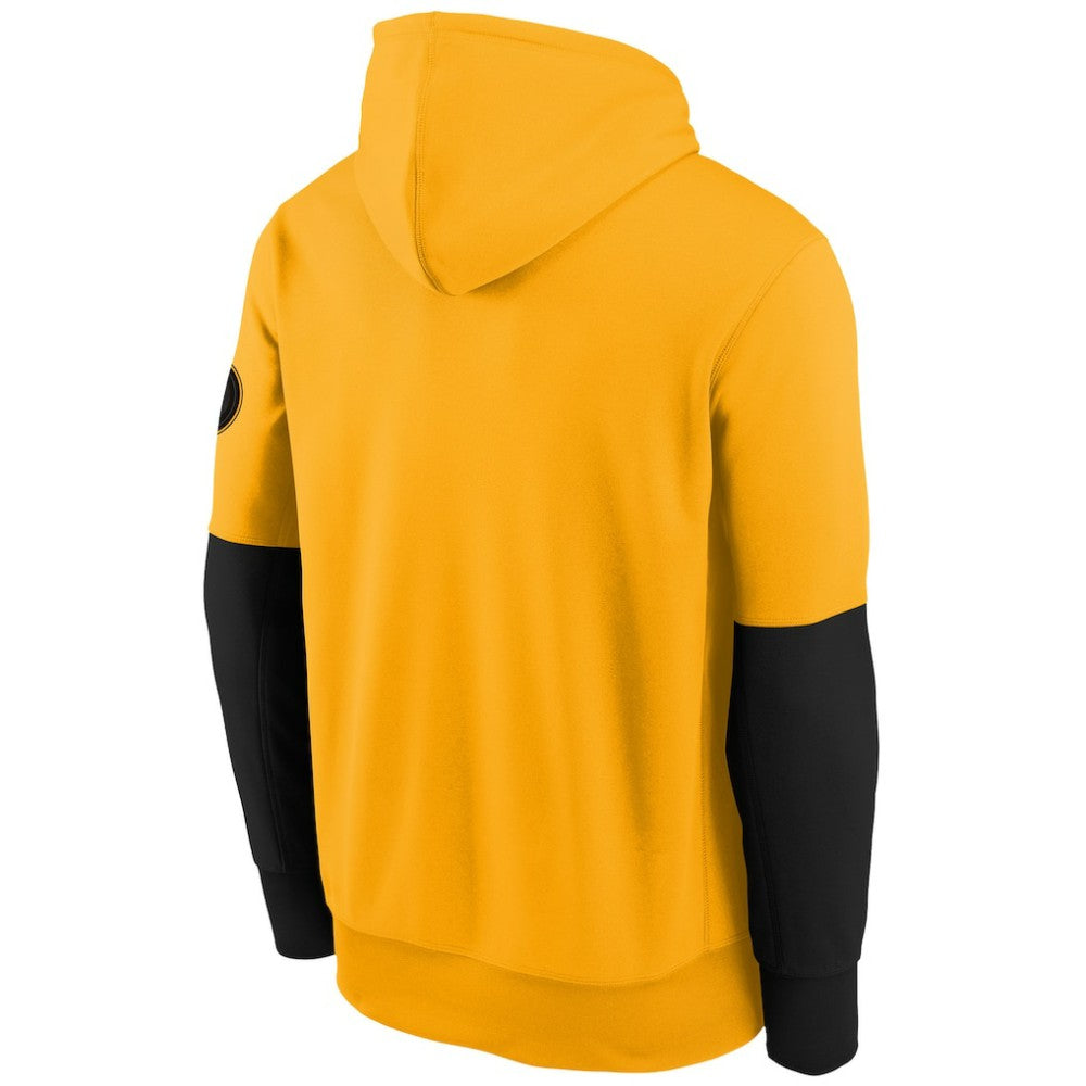 Pittsburgh Pirates Nike Youth City Connect Therma Performance Pullover Hoodie - Gold Hoodies