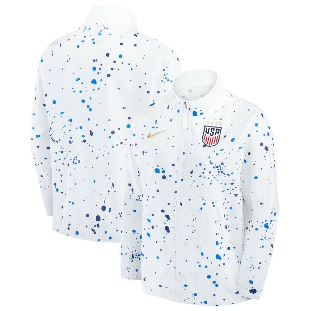 USWNT Women's Team Anthem Performance Full-Zip Jacket White - Nike on sale