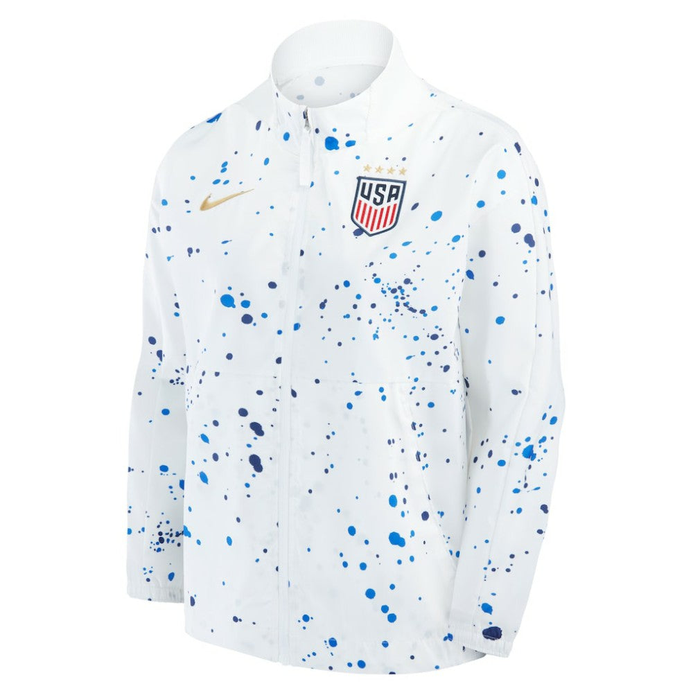 USWNT Women's Team Anthem Performance Full-Zip Jacket White - Nike on sale