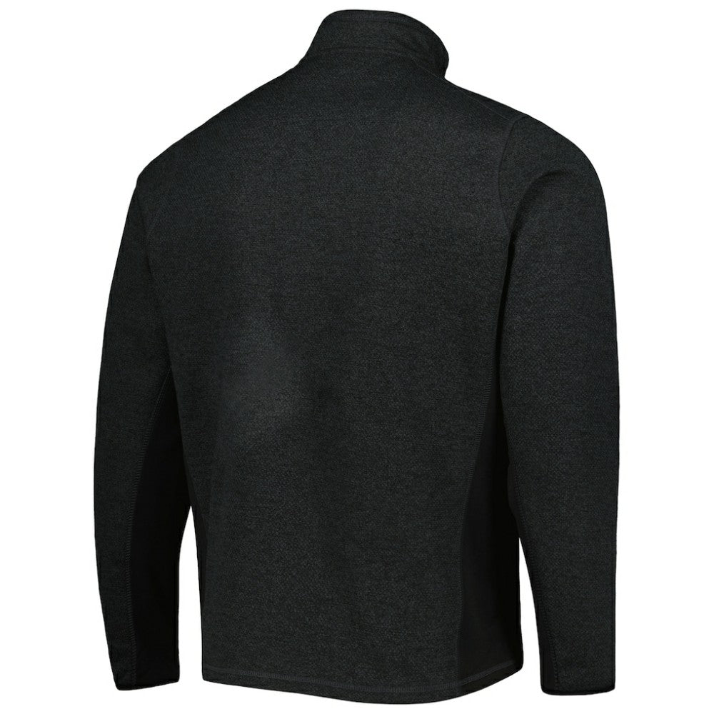 Philadelphia Flyers Antigua Course Quarter-Zip Jacket - Heathered Black | US 5138520