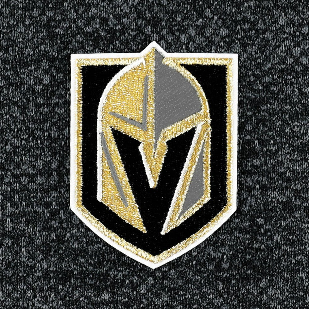 Vegas Golden Knights Antigua Course Quarter-Zip Jacket - Heathered Black | US 5138524