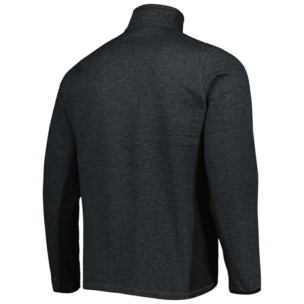 San Jose Sharks Antigua Course Quarter-Zip Jacket - Heathered Black | US 5138529