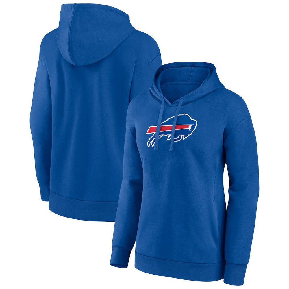 Buffalo Bills Women's Primary Logo Pullover Hoodie - Royal Hoodies