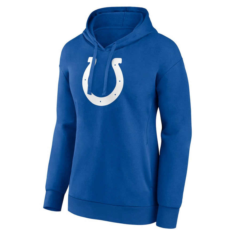Indianapolis Colts Women's Primary Logo Pullover Hoodie - Royal Hoodies