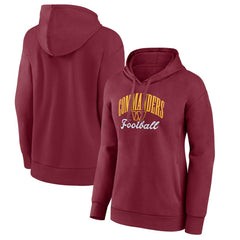 Washington Commanders Women's Victory Script Pullover Hoodie - Burgundy Hoodies