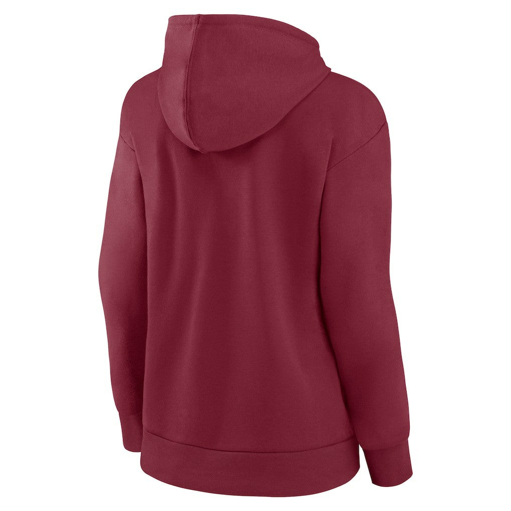 Washington Commanders Women's Victory Script Pullover Hoodie - Burgundy Hoodies