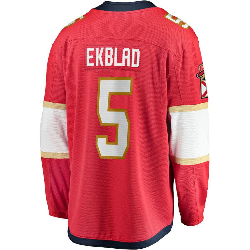 Aaron Ekblad Florida Panthers Fanatics Home Team Breakaway Player Jersey - Red | US 5146638