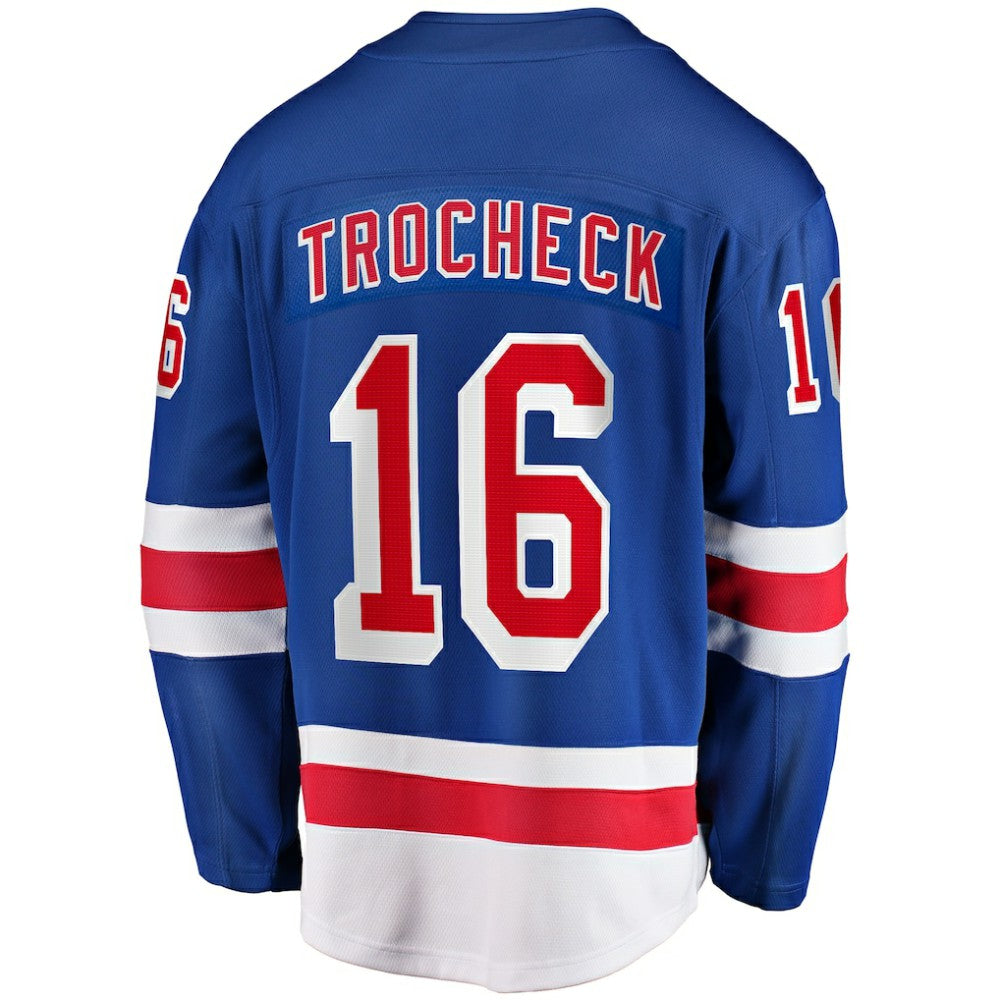 Vincent Trocheck New York Rangers Fanatics Home Breakaway Player Jersey - Blue | US 5146669