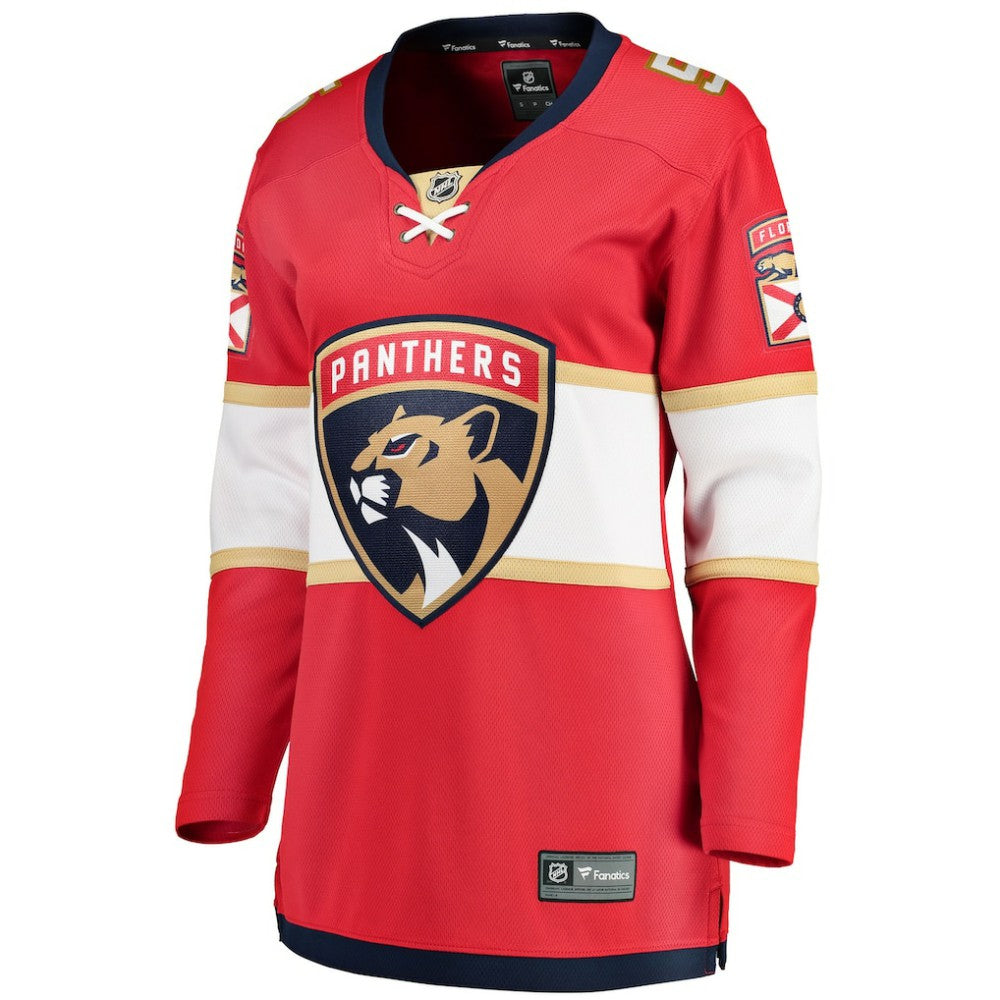 Aaron Ekblad Florida Panthers Fanatics Women's Home Team Breakaway Player Jersey - Red | US 5146672