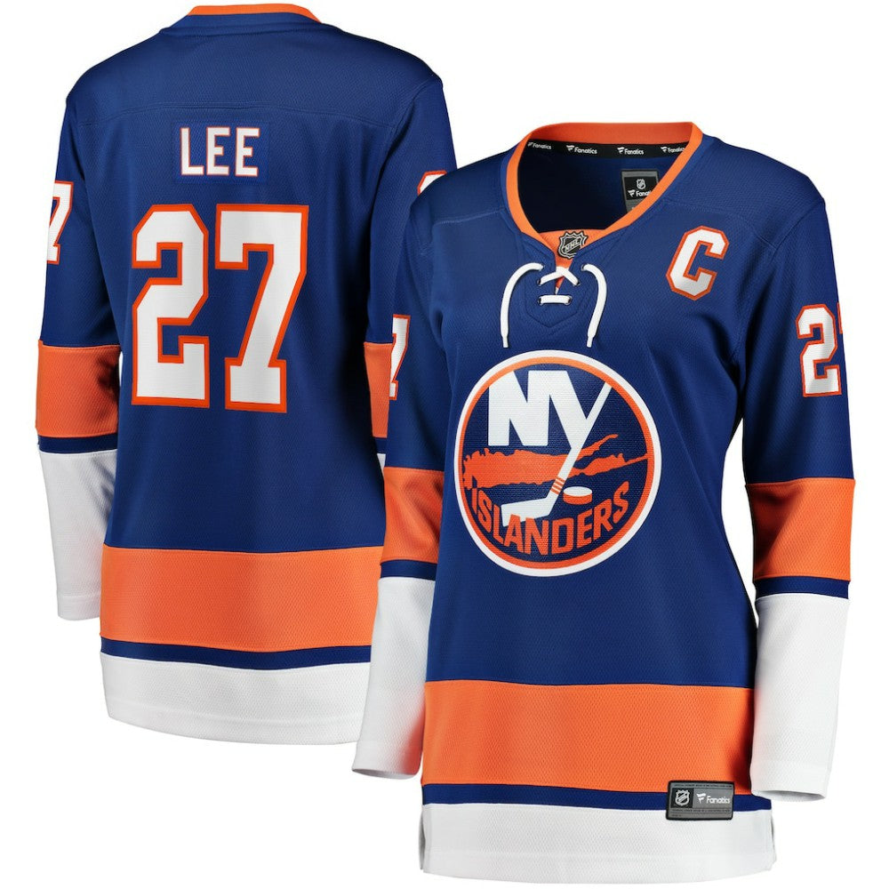 Anders Lee New York Islanders Fanatics Women's Home Captain Patch Breakaway Player Jersey - Royal | US 5146701