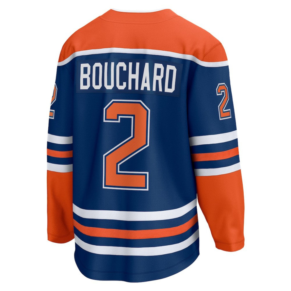 Evan Bouchard Edmonton Oilers Fanatics Home Breakaway Player Jersey - Royal | US 5146738