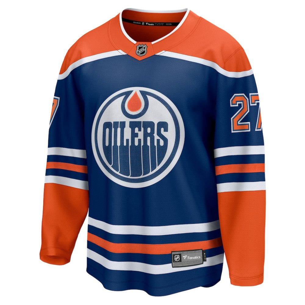 Brett Kulak Edmonton Oilers Fanatics Home Breakaway Player Jersey - Royal | US 5146742
